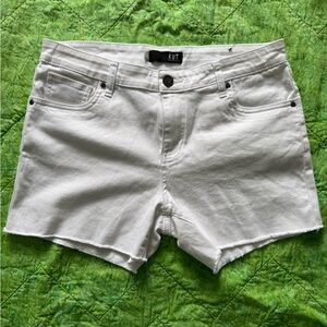 Kut from the Kloth Gidget Frayed Hem Shorts